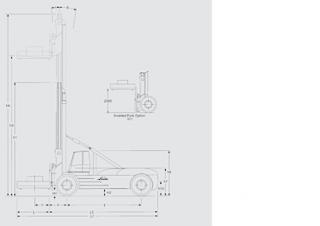 Dimensiuni și Mărime Linde H 460