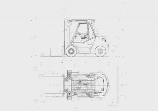 Dimensiuni și Mărime Linde H50/500D