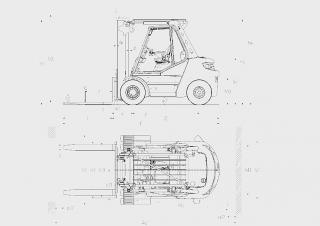 Dimensiuni și Mărime Linde H70D