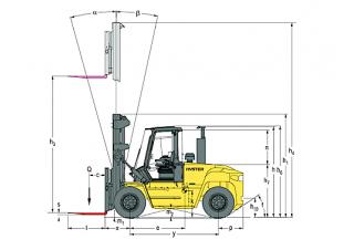 Dimensiuni și Mărime Hyster H10.00XM 6