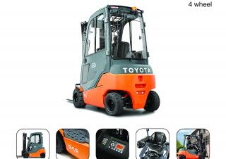 Stivuitoare frontale electrice Toyota 8 FBM 18T 