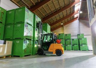 Stivuitoare frontale LPG Jungheinrich TFG S35s 