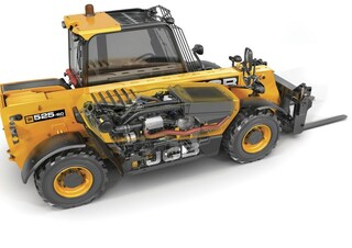 Telehandlere JCB 525-60 Hi-Viz 