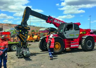 Telehandlere Manitou MHT-X 11250 Mining