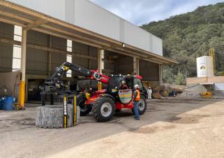 Telehandlere Manitou MT-X 733 Mining