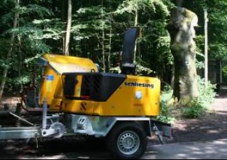 Evacuarea deșeurilor Tocătoare de lemn Schliesing 355 TX