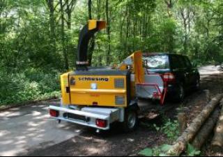 Evacuarea deșeurilor Tocătoare de lemn Schliesing 355 TX