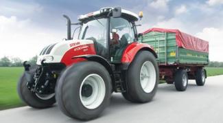 Tractoare 4WD Steyr 6125 Profi Classic Basis
