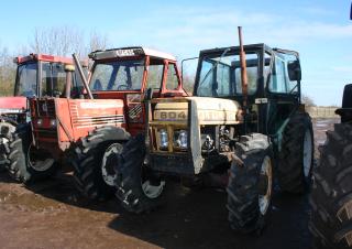 Tractoare cu roți mari pe spate Leyland 604