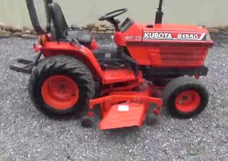 Vehicule Tractoare municipale Kubota B1550