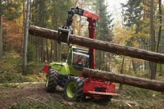 Echipamente forestiere Tractoare speciale pentru derapaj Werner WF-trac 1500