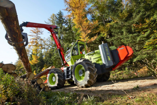 Echipamente forestiere Tractoare speciale pentru derapaj Werner WF-trac 1500