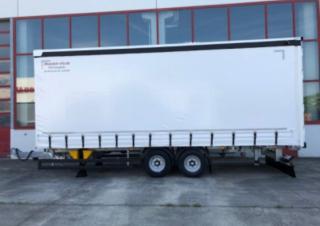 Trailere Trailere cu platformă cu prelată Möslein TPF 105