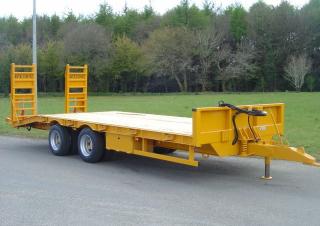 Tehnologii de transport Trailere cu platformă joasă Rolland Low loader 150