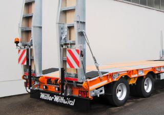 Trailere Trailere cu platformă joasă Müller Mitteltal PT 30,0 Profi