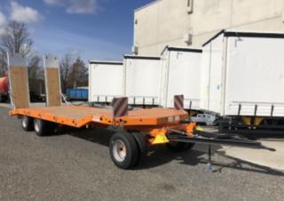 Trailere Trailere cu platformă joasă Möslein T 3- 6 LW VB 1 t hydr
