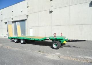 Trailere Trailere cu platformă joasă Möslein T 3- 6 LW VB 1 t hydr
