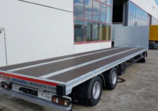 Trailere Trailere cu platformă joasă Möslein T 3 Plato 9 m