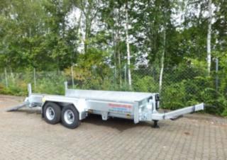 Trailere Trailere cu platformă joasă Möslein TT 8-E5x2
