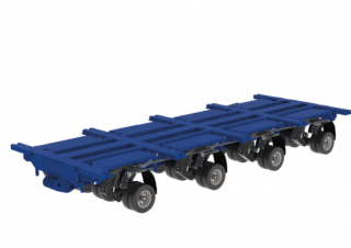 Trailere Trailere modulare heavy duty Goldhofer THP/DC