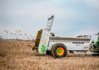 Tehnologii pentru dejecții și gunoi de grajd Utilaje de împrăștiat gunoi de grajd Joskin SIROKO S5513/13V
