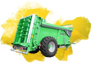 Tehnologii pentru dejecții și gunoi de grajd Utilaje de împrăștiat gunoi de grajd Joskin TORNADO T6016/17V