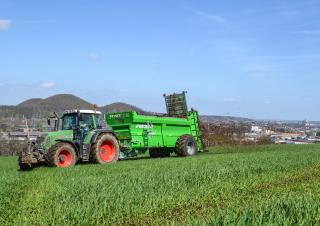 Tehnologii pentru dejecții și gunoi de grajd Utilaje de împrăștiat gunoi de grajd Joskin TORNADO3 T6013/16BV