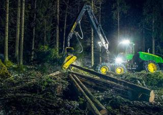 Echipamente forestiere Utilaje de recoltat bușteni John Deere 1270 G