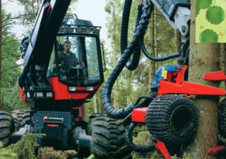 Echipamente forestiere Utilaje de recoltat bușteni Valmet 911.1
