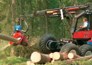 Echipamente forestiere Utilaje de recoltat bușteni Valmet 921 C