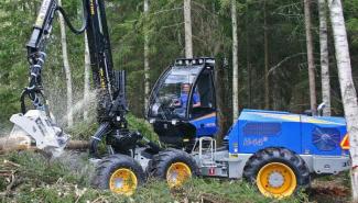 Echipamente forestiere Utilaje de recoltat bușteni Rottne H 14 B