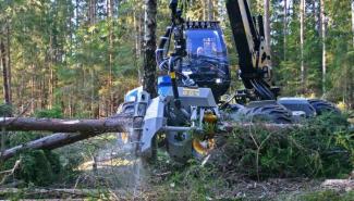 Echipamente forestiere Utilaje de recoltat bușteni Rottne H 20 B