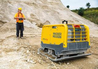 Plăci compactoare Plăci compactoare reversibile Wacker Neuson DPU110r Lem 870
