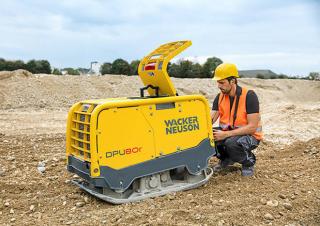 Plăci compactoare Plăci compactoare reversibile Wacker Neuson DPU80r Lem 670