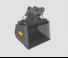 Atașamente Cupe Cupe excavator Werk-Brau WTB72-1.77