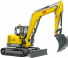 Excavatoare pe șenile Wacker Neuson EZ80