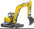Excavatoare pe șenile Wacker Neuson EZ80