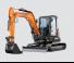 Mini excavatoare Develon DX55R-7