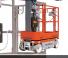 Nacele telescopice Nacele verticale cu un singur catarg Skyjack SJ 12