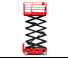 Nacele de tip foarfecă Platforme de ridicare de tip foarfecă pe roți Manitou 120 SE S3