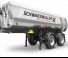 Schwarzmüller 2-axle aluminium segment tipper semitrailer - wheelbase 1,810 mm