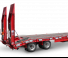 Schwarzmüller 3-axle low loader trailer with straight platform