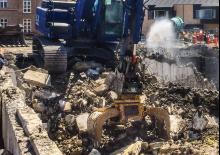 Apucătoare de demolare Soosan SRG 100 