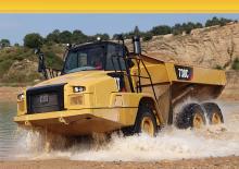 Autobasculante articulate Caterpillar 730C