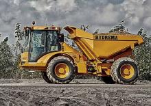 Autobasculante articulate Hydrema 912FS