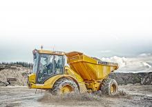 Autobasculante articulate Hydrema 912FS