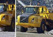 Autobasculante articulate Volvo A25D 4x4