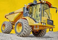 Autobasculante articulate Hydrema H 912 HM