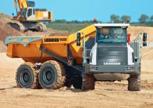 Autobasculante articulate Liebherr TA 230