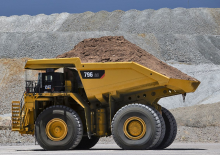 Basculante rigide Caterpillar 796 AC